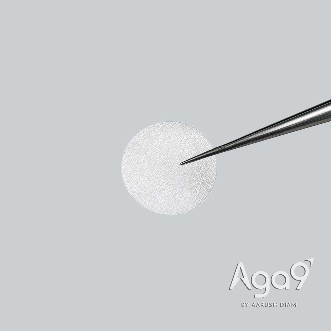 Polycrystalline 3mm Diameter Round Diamond Plate, 0.3mm Thickness