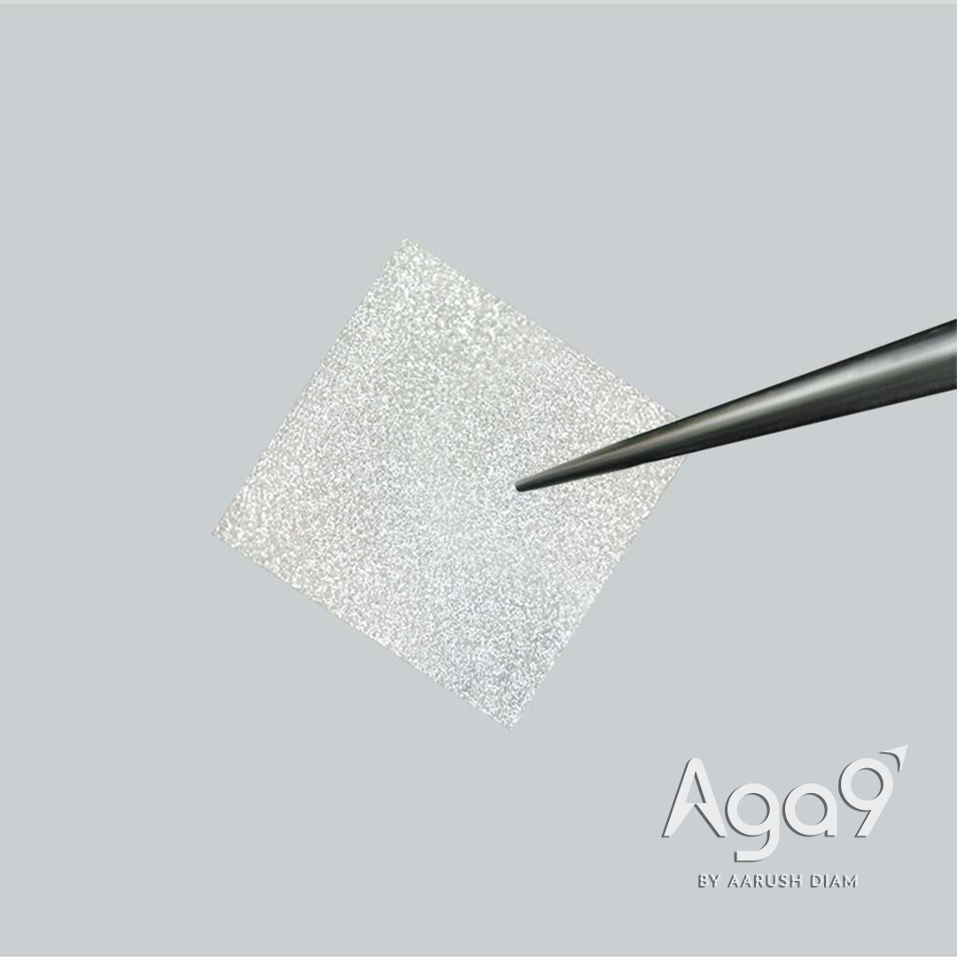 Poly Crystal; Polished / Unpolished; 8mmx8mm, 0.3mm thickness