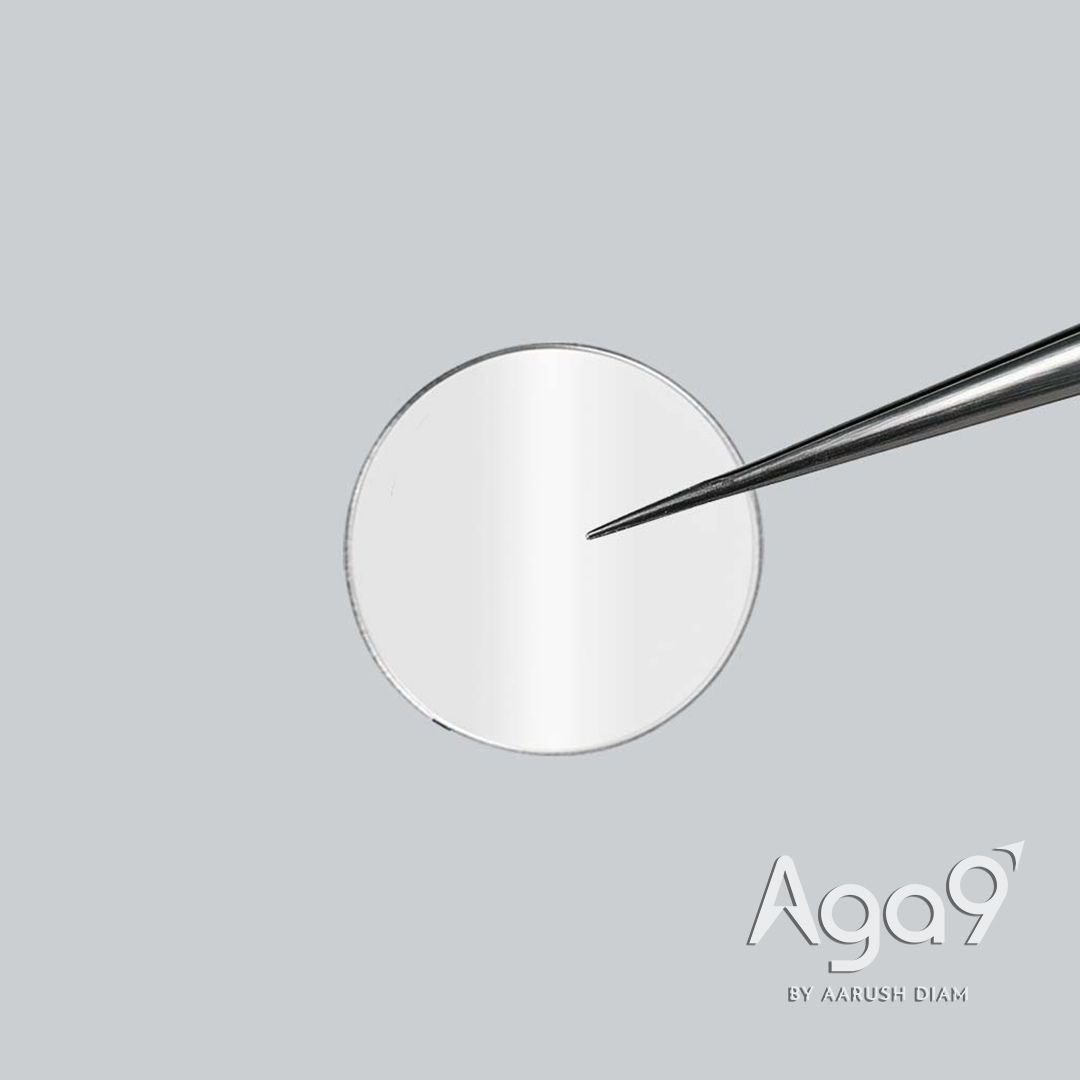 Single Crystal (100) Oriented; Both Side Polished; 8mm Φ, 0.4mm thickness